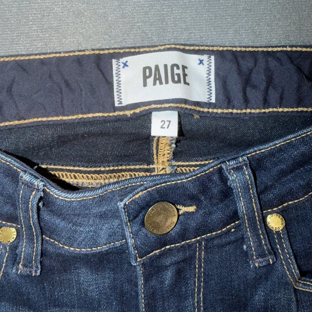 Paige‎ Skyline Straight Vista Dark Wash Jeans 1139521-1447 Size 27
